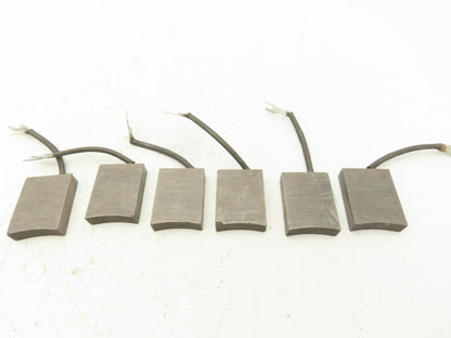 SMC F70 Carbon Motor Brush 1/2" x 1.5" x 2" Lot of 6