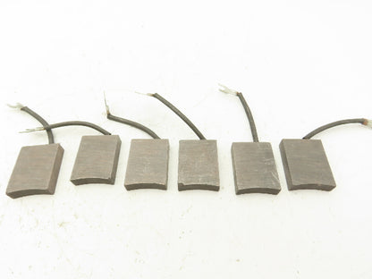 SMC F70 Carbon Motor Brush 1/2" x 1.5" x 2" Lot of 6