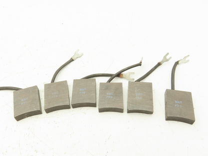 SMC F70 Carbon Motor Brush 1/2" x 1.5" x 2" Lot of 6