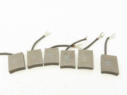 SMC F70 Carbon Motor Brush 1/2" x 1.5" x 2" Lot of 6