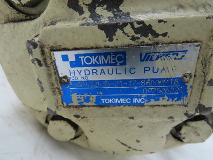 Tokimec Vickers SQP432-35-21-17-86DDB-18 Hydraulic Triple Vane Pump