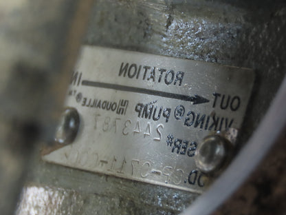 Viking GP-0711-G00 Hydraulic Gear Pump 11.2GPM 3/4Hp 230/460V 40 Gallon Tank