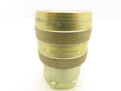 71-3C8 Hydraulic High Pressure Non-Spill Quick Coupling Lot of 2