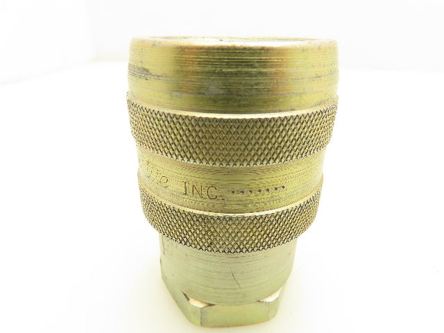 71-3C8 Hydraulic High Pressure Non-Spill Quick Coupling Lot of 2