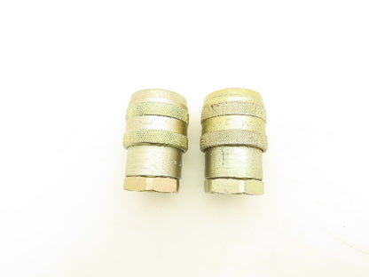 71-3C8 Hydraulic High Pressure Non-Spill Quick Coupling Lot of 2