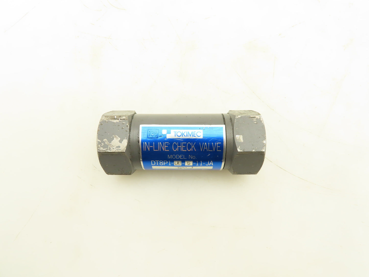Vickers DT8P1-06-5-11-JA Tokimec In-line Check Valve 3/4" NPT