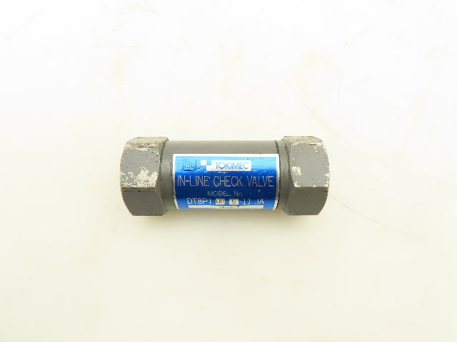 Vickers DT8P1-06-5-11-JA Tokimec In-line Check Valve 3/4" NPT