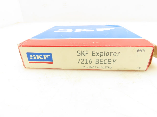 SKF 7216 BECBY Angular Contact Ball Bearing 80MM Bore 140MM OD 26MM Width