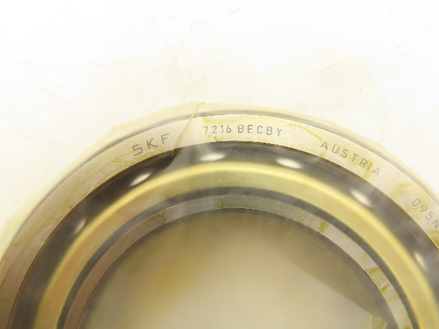 SKF 7216 BECBY Angular Contact Ball Bearing 80MM Bore 140MM OD 26MM Width