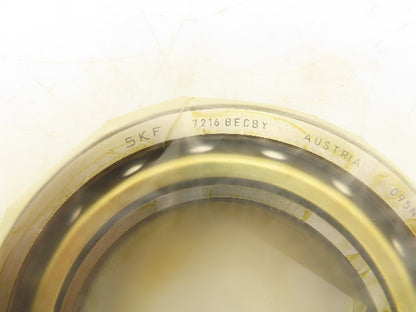 SKF 7216 BECBY Angular Contact Ball Bearing 80MM Bore 140MM OD 26MM Width