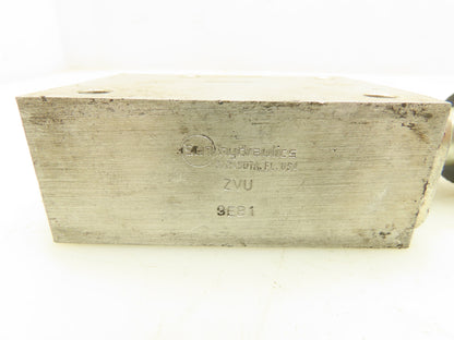 Sun Hydraulics ZVU Hydraulic Gasket Mount Manifold