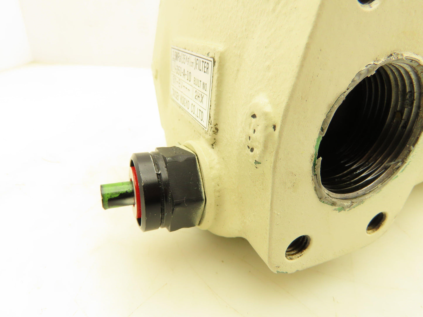 Taisei Kogyo 351-A-10 3M-EV Hydraulic Oil Line Filter 500PSI 3.5Mpa 1-1/4" NPT