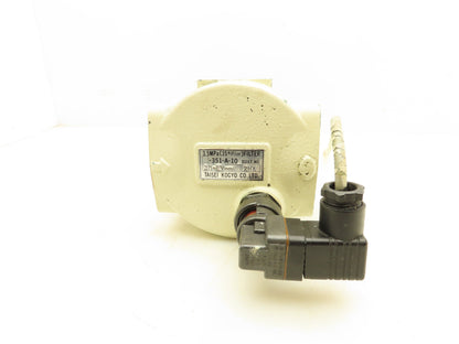 Taisei Kogyo 351-A-10-3M-EV Hydraulic Oil Line Filter 500PSI 3.5Mpa 1-1/4" NPT