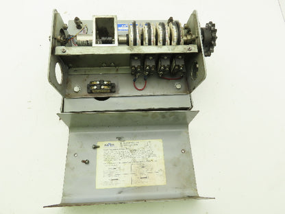 Kamco K80 R2 104 R SP Rotating Cam Limit Switch 4-Circuit SPDT 15A RH Shaft