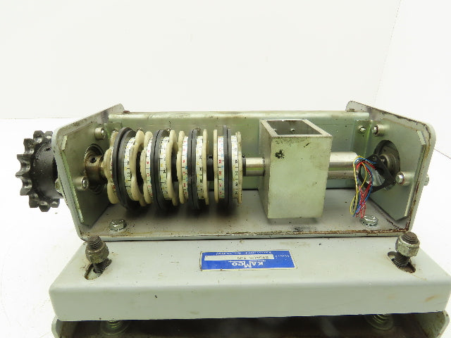 Kamco K80 R2 104 R SP Rotating Cam Limit Switch 4-Circuit SPDT 15A RH Shaft