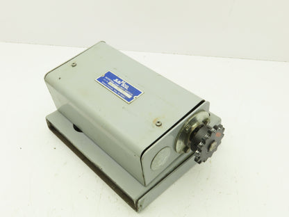 Kamco K80 R2 104 R SP Rotating Cam Limit Switch 4-Circuit SPDT 15A RH Shaft