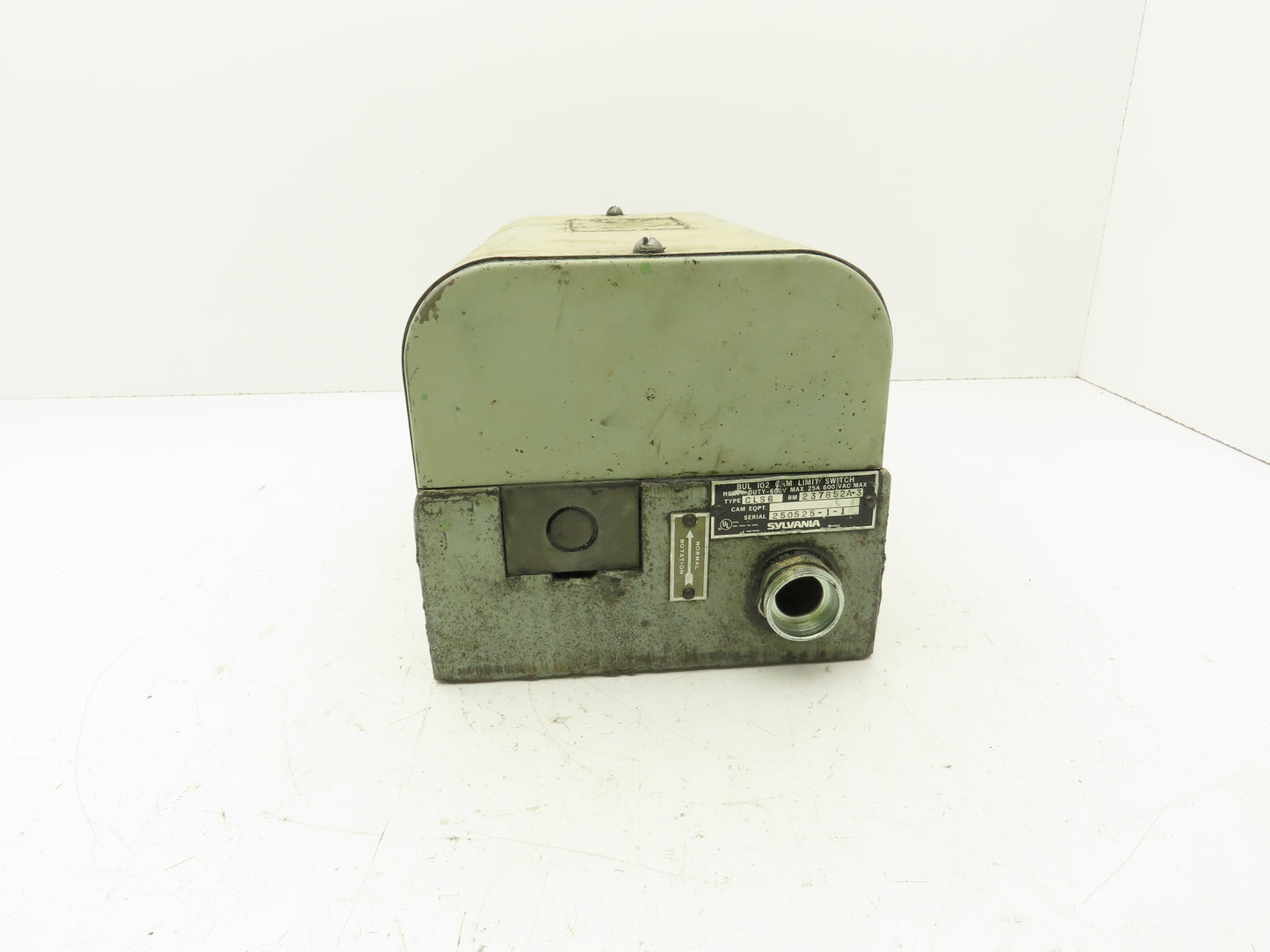 Sylvania CLS6 Rotating Cam Limit Switch 6-Circuit 25A 600V 237852A-3