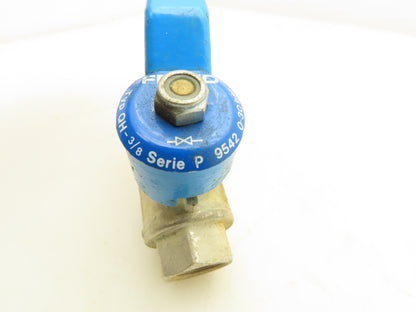 Festo QH-3/8 Pneumatic 2-Way Ball Valve 3/8" 435 PSI  Lot of 3