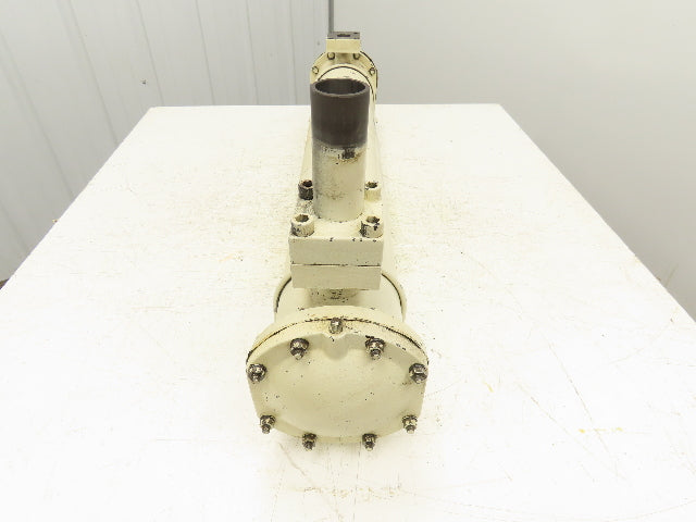 CLB-0914 Oil Cooler Heat Exchanger 4 Pass Shell Tube Type 5.5"x35.5"