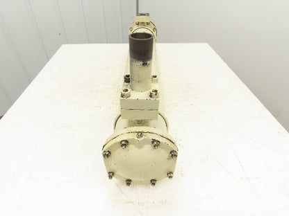 CLB-0914 Oil Cooler Heat Exchanger 4 Pass Shell Tube Type 5.5"x35.5"