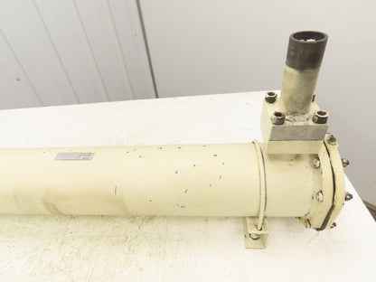 CLB-0914 Oil Cooler Heat Exchanger 4 Pass Shell Tube Type 5.5"x35.5"