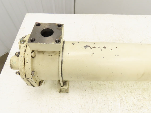 CLB-0914 Oil Cooler Heat Exchanger 4 Pass Shell Tube Type 5.5"x35.5"