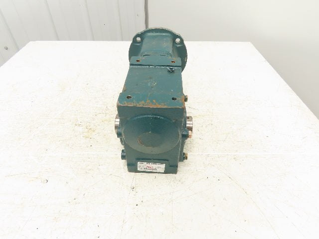 Dodge Tigear 2 23A30H14 Worm Gearbox 30:1 Reducer 1.4HP 58RPM Hollow Shaft 140TC