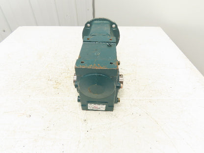 Dodge Tigear 2 23A30H14 Worm Gearbox 30:1 Reducer 1.4HP 58RPM Hollow Shaft 140TC