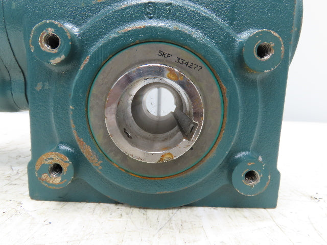 Dodge Tigear 2 23A30H14 Worm Gearbox 30:1 Reducer 1.4HP 58RPM Hollow Shaft 140TC