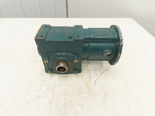Dodge Tigear 2 23A30H14 Worm Gearbox 30:1 Reducer 1.4HP 58RPM Hollow Shaft 140TC