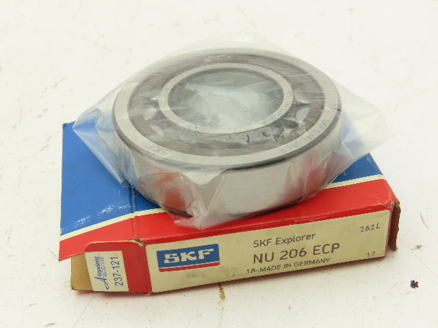 SKF NU206 ECP Cylindrical Roller Bearing 30MM Bore 62MM OD 16MM Width Lot Of 4