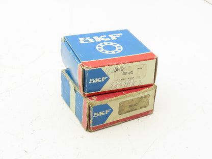 SKF 5207 A/C3 Double Bearing 35MM Bore 72MM OD 27MM Width Lot Of 2