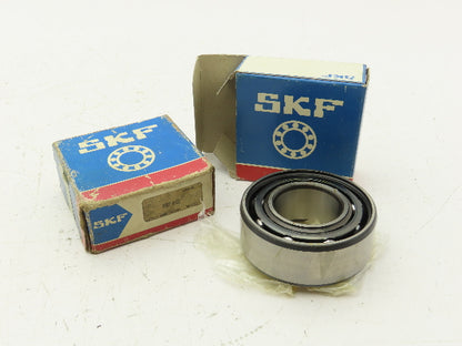 SKF 5207 A/C3 Double Bearing 35MM Bore 72MM OD 27MM Width Lot Of 2