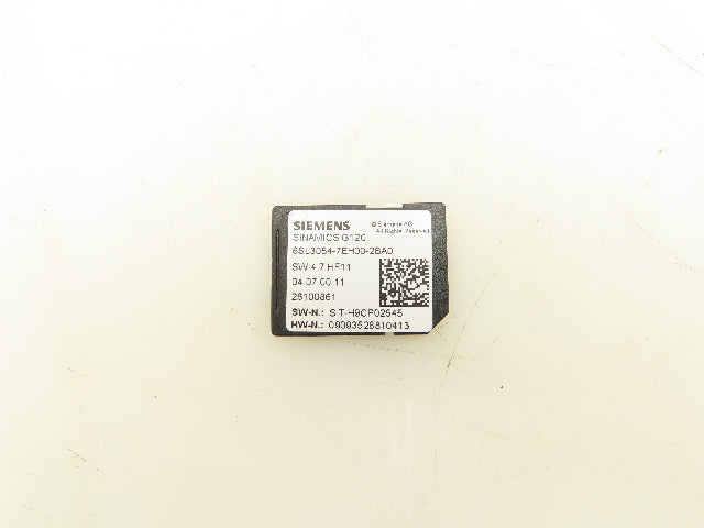 Siemens 6SL3054-7EH00-2BA0 Sinamics G120 SD Data Card Program