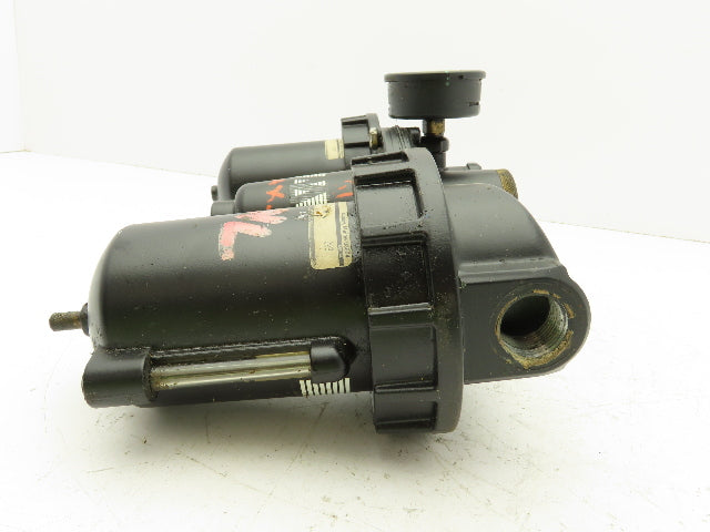 Watts F602-06WJ L606/R119 Air Line Filter Lubricator Regulator 3pc Combo 3/4"