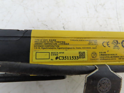 Keyence GL-R36H-T/GL-R36H-R Light Curtain Transmitter & Receiver Set