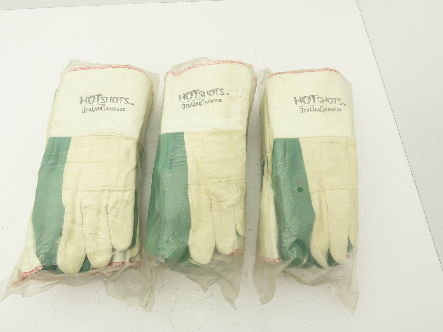 TruLine A126220 Hotshot Hot Mill Heat Resistant Gloves 32oz Large  Lot of 18