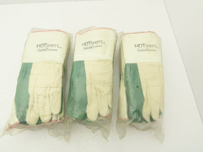 TruLine A126220 Hotshot Hot Mill Heat Resistant Gloves 32oz Large  Lot of 18