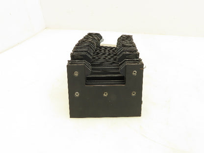 Gordilla Stainless Steel Clad Linear Rail Bellow Accordion Way Cover
