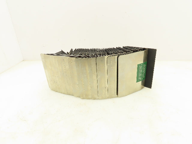 Gordilla Stainless Steel Clad Linear Rail Bellow Accordion Way Cover