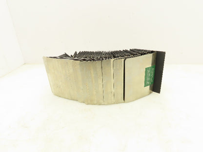 Gordilla Stainless Steel Clad Linear Rail Bellow Accordion Way Cover