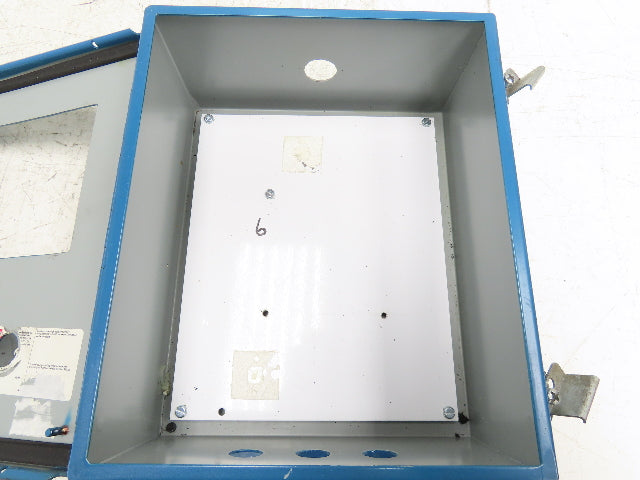 Hoffman A1210CH Industrial Electrical Enclosure With Backplate 12x10x5"