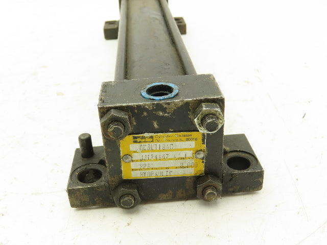 Parker CC3LT19AC 3L Hydraulic Cylinder 1.5" Bore 8" Stroke 2280 PSI Side Lug