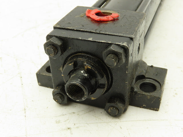 Parker CC3LTV19AC 3L Hydraulic Cylinder 1.5" Bore 8" Stroke 2280 PSI Side Lug