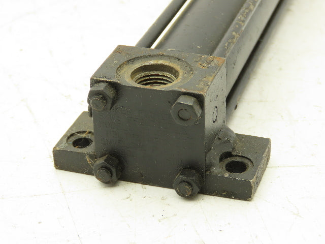 Parker CCP3LTVS14C 3L Hydraulic Cylinder 1" Bore 7" Stroke 1900 PSI Side Lug