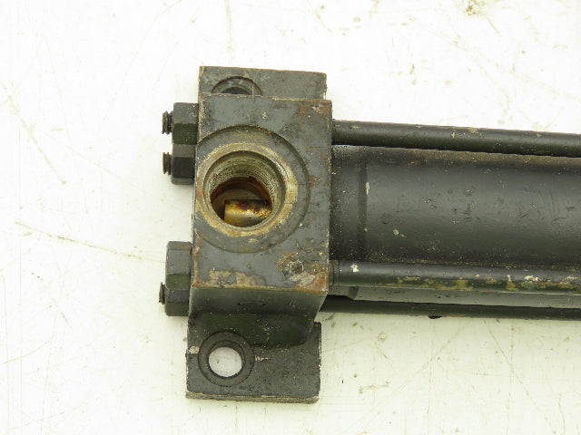 Parker CCP3LTVS14C 3L Hydraulic Cylinder 1" Bore 7" Stroke 1900 PSI Side Lug