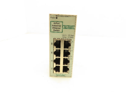 Stride SE-SW8U Automation Direct 8 Port Industrial Ethernet Switch 10-30 VDC