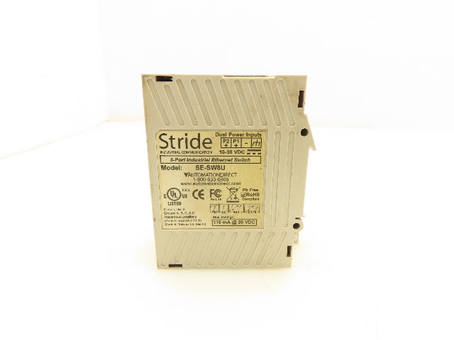Stride SE-SW8U Automation Direct 8 Port Industrial Ethernet Switch 10-30 VDC