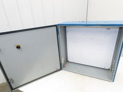 Hoffman CSD24248 Industrial Electrical Enclosure With Backplate 24x24x8"