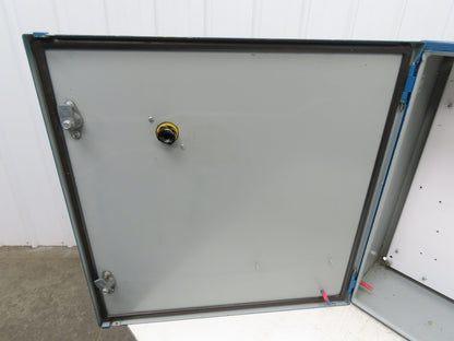 Hoffman CSD24248 Industrial Electrical Enclosure With Backplate 24x24x8"
